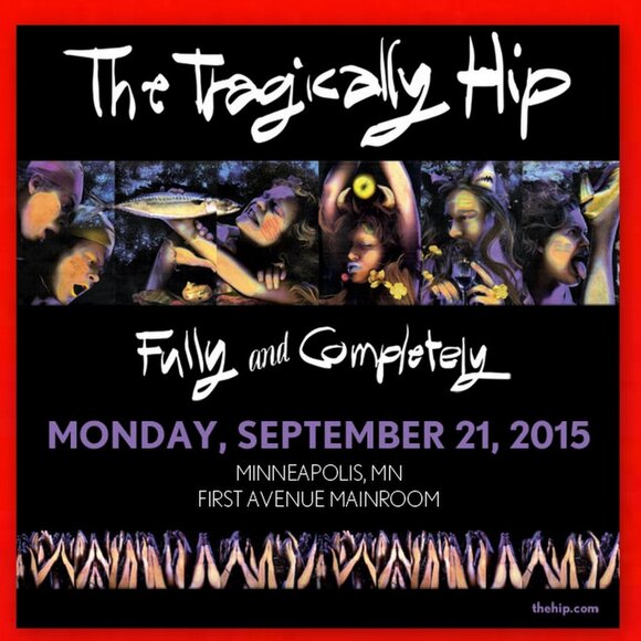 Brand New The Tragically Hip 'Fully and Completely' Size 2XL T-Shirt! - Picture 12 of 16